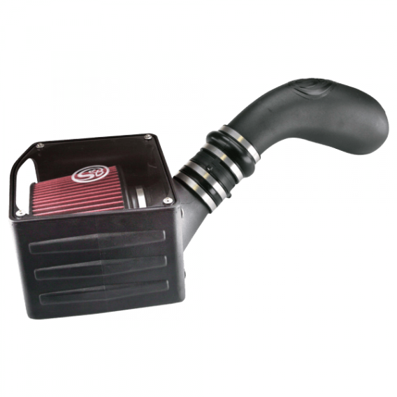 ~(15.5 lbs. 26X17X15)~ Cold Air Intake For 07-08 GMC Yukon Oiled Cotton Cleanable Red S B