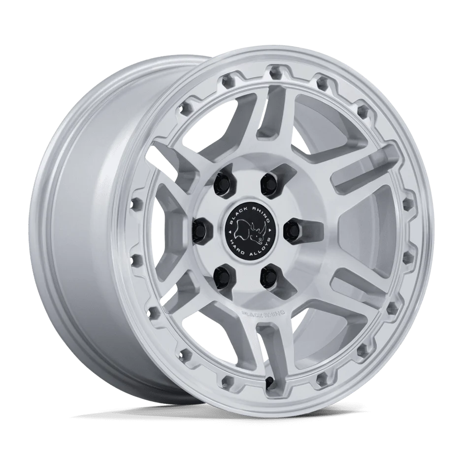 Black Rhino VANGUARD 17X8 6X5.5 106 32 G-SLV MCH-FC BR039SD17806832