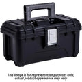 Deezee Universal Tool Box - Red Crossover - Single Lid BT Alum Mid Size