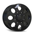 ION 167 167 GLOSS BLACK 20X8.25 8-165.1 115MM 121.3MM
