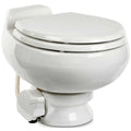 RV TOILET GRAVITY FLUSH 511+LP WHITE