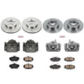 Power Stop 1995 Ford Taurus Front & Rear Autospecialty Brake Kit w/Calipers