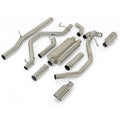 0913 GM 5.3L 2.5IN CATBACK EXHAUST SYSTEM RAW W/BLACK TIPS