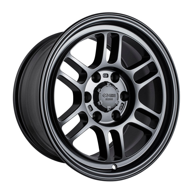 Enkei Raijin 19x8.5 38mm Offset 5x120 Bolt Pattern 72.6 Hub Bore Titanium Gray Wheel *Min Qty 60*