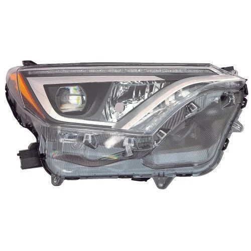 RH HEADLIGHT ASSY; LED; JPN BLT TY RAV4 HYBRID 1618