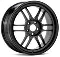 Enkei RPF1 17x8 5x114.3 45mm Offset 73mm Bore Matte Black Wheel 05-07 STI/06-10 Civic Si