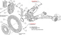 Wilwood Narrow Superlite 6R Front Hat Kit 12.88in Drilled 2013-Up Ford Focus ST w/ Lines