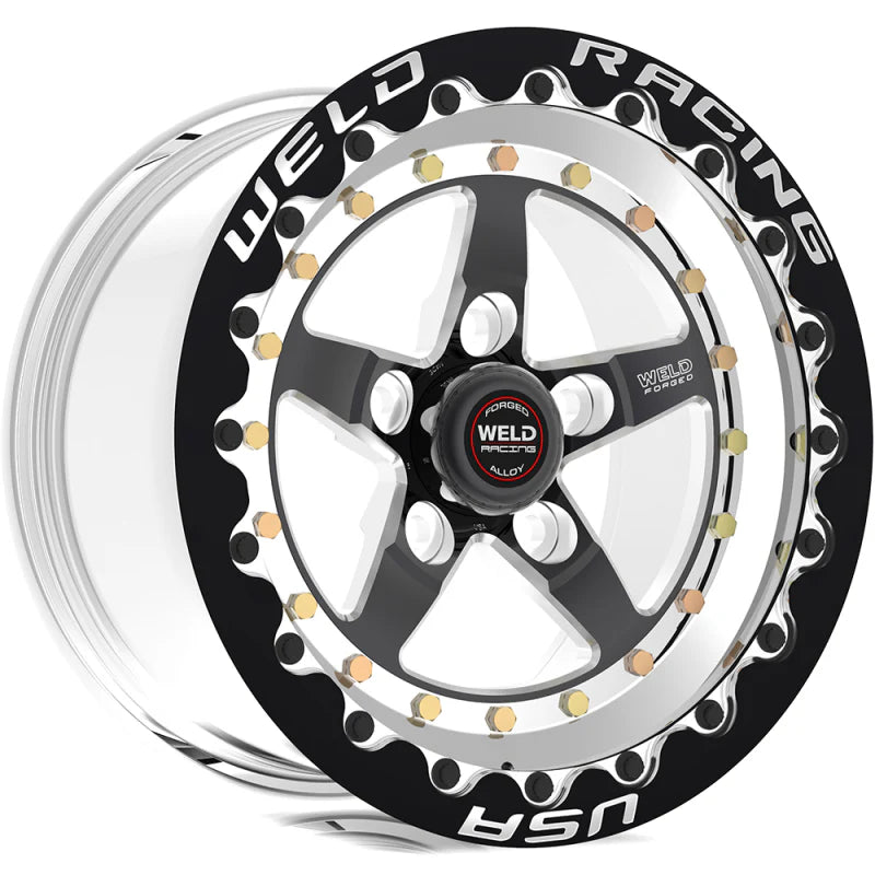 15X12 WELDSTAR RT 5X4.5 3.5BS BLK C
