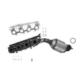 4RUNNER/GX470 OBDII MANIFOLD CONVERTER DIRECT FIT