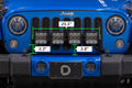Diode Dynamics - Jeep JK SS5 4-Pod CrossLink Grille Lightbar Kit, Pro Yellow Combo