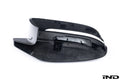 Akrapovic 2021+ BMW (G87) M2, (G80) M3 & (G82) M4 Mirror Cap Set- Matte Carbon
