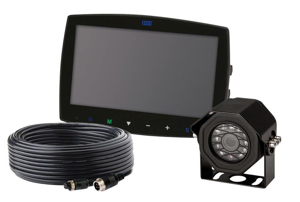 CAMERA KIT/GEMINEYE/7.0IN LCD MONITOR/COLOR/SPLIT SCREEN VIEW/4 PIN/1224VDC