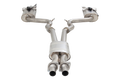 1517 MUSTANG GT (COUPE) TWIN 3IN SS CATBACK EXHAUST SYSTEM W/ OVAL VAREX MUFFL