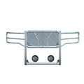 BLK RUGGED HD GRILLE GUARD KIT