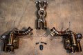 Ferrari F12 Gold Exhaust FF Pipes
