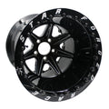 Race Star 72 ValStar 15x8 / 5x4.50BC / 5.5BS / 3.07in CB / Black w/Machined Accents Wheel