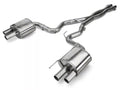 2.75 Inch Cat-Back Xtreme Plus Exhaust Dual Rear Exit Polygon Black Tip 15-Present Chevy C7 Corvette