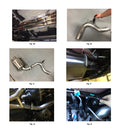 2.75 Inch Cat-Back Xtreme Plus Exhaust Dual Rear Exit Polygon Black Tip 15-Present Chevy C7 Corvette