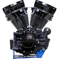 S&S Cycle 2018+ Oil Cooled M8 Softail Models MK136B Black Edition Engine w/ 550G Cam