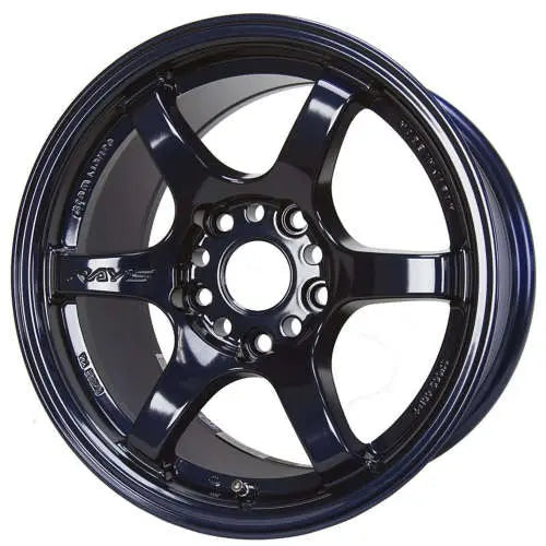 Gram Lights 57DR 15x8.0 +35 4x100 Mag Blue Wheel