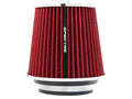 Spectre Adjustable Conical Air Filter 5-1/2in. Tall (Fits 3in. / 3-1/2in. / 4in. Tubes) - Red