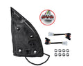 SUPER DUTY TOWING MIRRORS CHROME- CLEAR SIGNAL- POWER HEATED