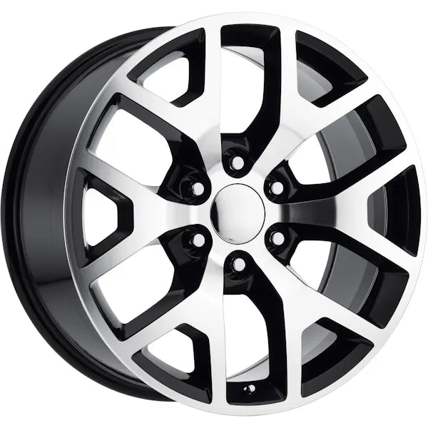 GMC 20X9 MACH/FACE GLOSS BLACK6X139.7 +2