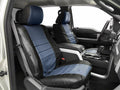1517 EXPEDITION SL FRONT BUCKET SEAT COVER BLACK W/BLUE CENTER PANEL