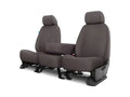 Covercraft 21-24 Ford F-150 Polycotton SeatSaver Custom Front Row Seat Covers - Grey