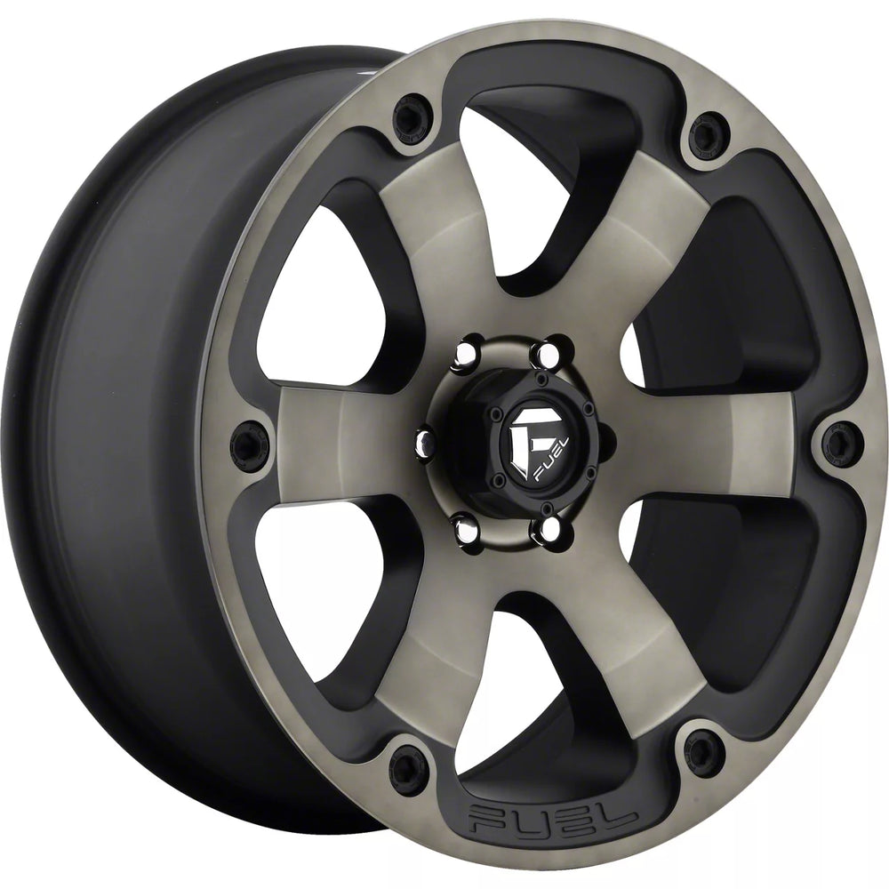 ~(43 lbs. 23X23X12)~ BEAST 20x9 5x150.00 MATTE BLACK DOUBLE DARK TINT (20 mm)