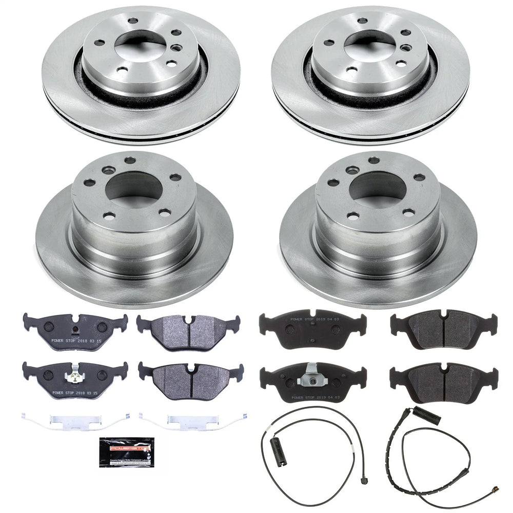 Power Stop 01-02 BMW Z3 Front & Rear Track Day SPEC Brake Kit