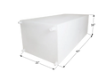 FRESH WATER TANK, WT2456, 47X16X21,