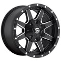 ~(33 lbs. 20X20X12)~ MAVERICK 17x9 8x165.10 MATTE BLACK MILLED (-12 mm)