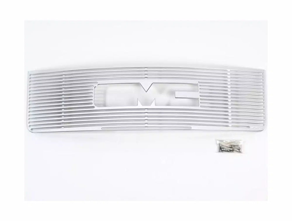 Grill Insert: 2007 GMC Pick Up Full Size 1/2 ton; Liquid Grille; 1/4 inch thickness; solid aluminum