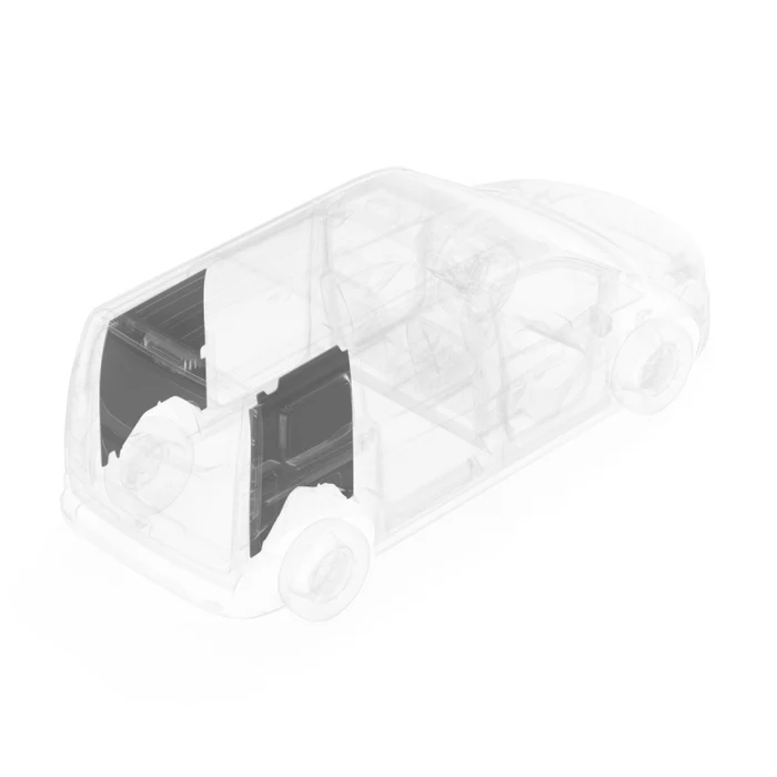 TRANSIT CONNECT SWB DURATHERM WALLS GREY