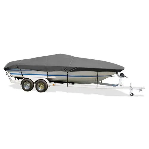 HOT SHOT BOAT COVERDAY CRUISER BOATS I/O 31FT5IN32FT4INX102FTGREY