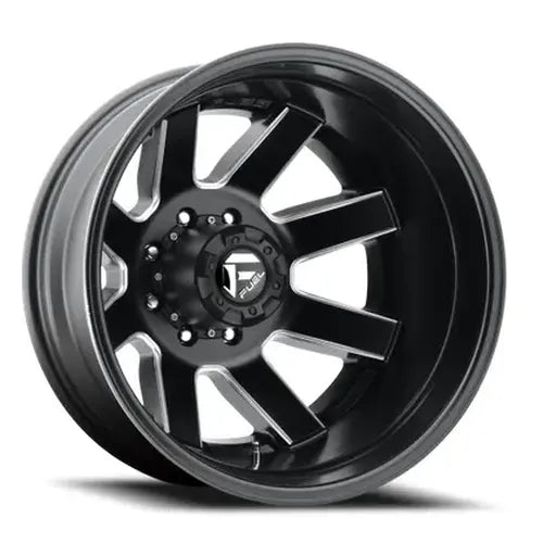 ~(48 lbs. 23X23X11)~ MAVERICK 20x8.25 8x170.00 MATTE BLACK MILLED (-201 mm)