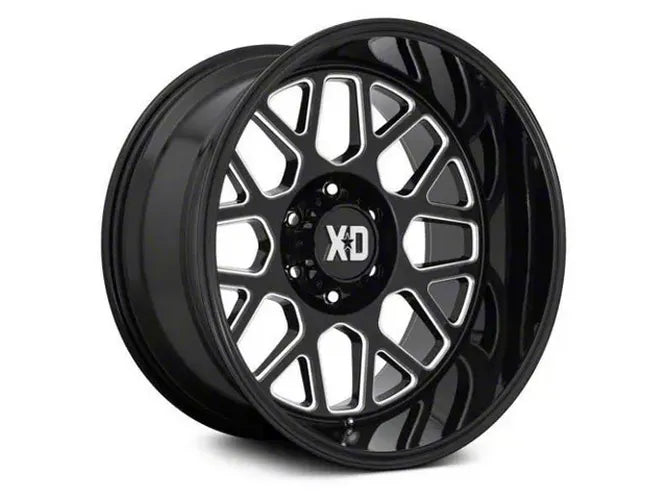 XD849 20X10 6X5.5 FULL GLOSS BLACK