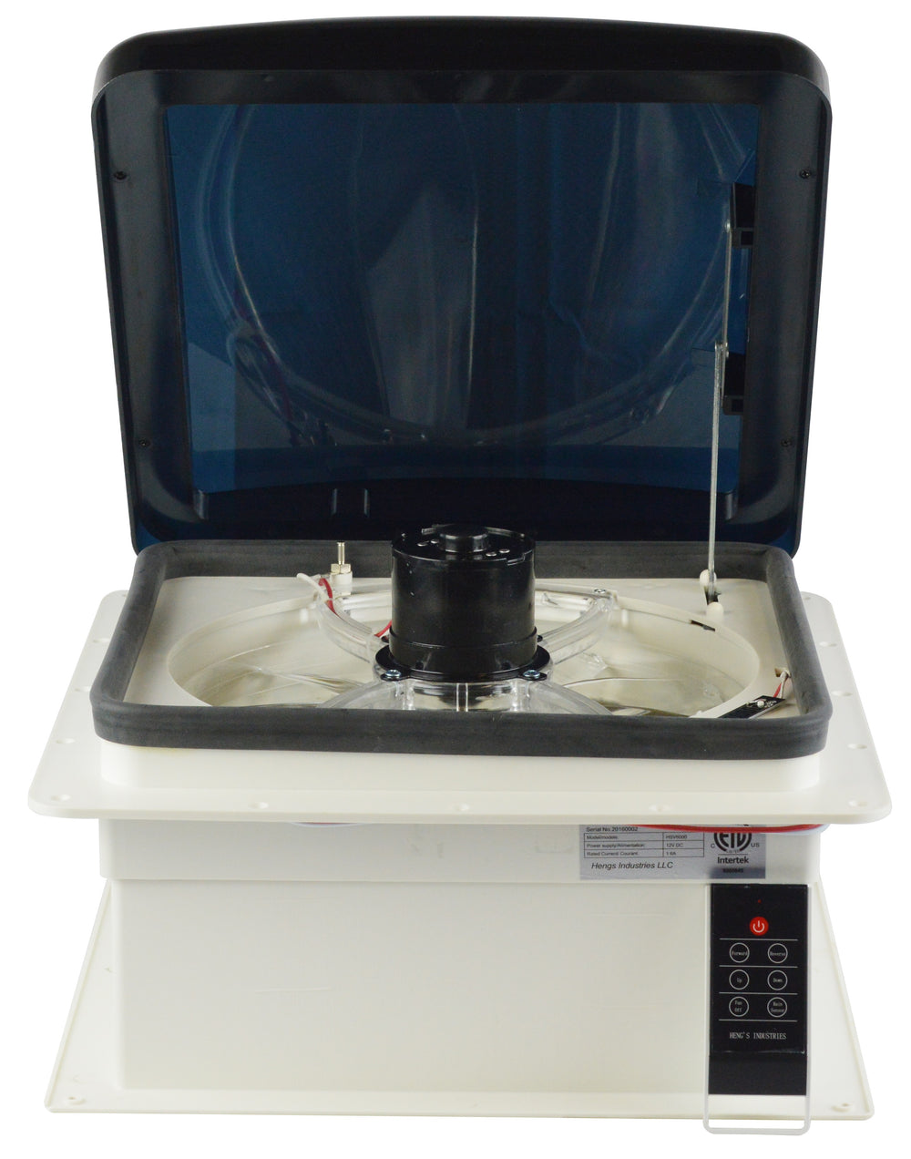 ZEPHYR VENT WITH RAIN SENSOR REMOTE SMOKE LID