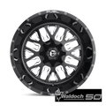 D611 20X10 6X135/5.5 GL-BLK-MIL -19