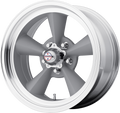 AMERICAN RACING VINTAGE VN309 17X8 5X4.5 SLV MACH-LP 00MM - VN3097865