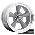 AMERICAN RACING VINTAGE VN309 17X8 5X4.5 SLV MACH-LP 00MM - VN3097865