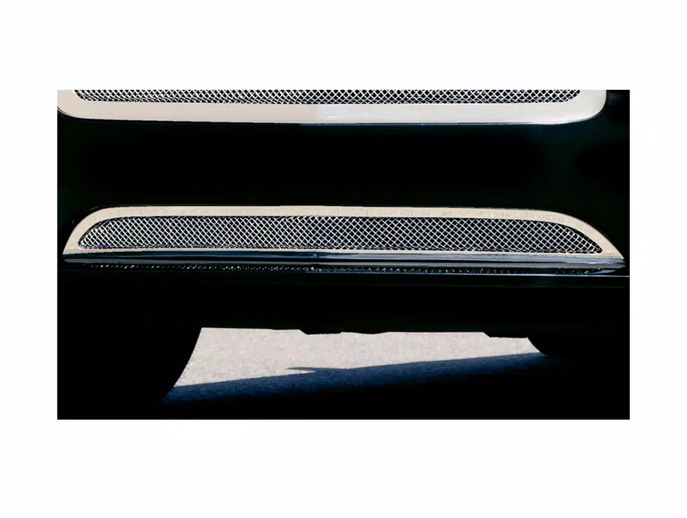 1114 CHARGER UPPER CLASS BUMPER MESH STAINLESS POLISHED