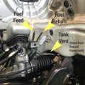 Chase Bays 92-00 Honda Civic w/K Series Fuel Line Kit (ORB Size in PO Notes D/S Only)