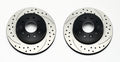 Wilwood Rotor Kit Front-Drilled 65-82 Corvette C2/C3 (1Pc Rotors)