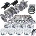 Eagle Chevy 350 3.750in Crank 6.000in H-Beam -18cc 4.040in Pistons Rotating Assembly