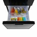 6.2 CU FT DC REFRIGERATOR WITH TOUCH CONTROLS AND BOTTOM FREEZER