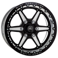 ST LITE 6 LT SBL BLK 17X10F 6.875'