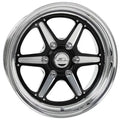 ST LITE 6 LT SBL BLK 17X10F 6.875'