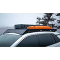 The Snowmass (2019-2022 Rav4) Roof Rack Full Height (No Light Bar) Black Textured Powder Coat Black Anodized